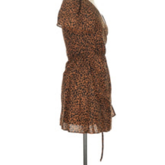 Madewell Leopard Print Wrap Dress | Size Small | EUC - Picture 3 of 6